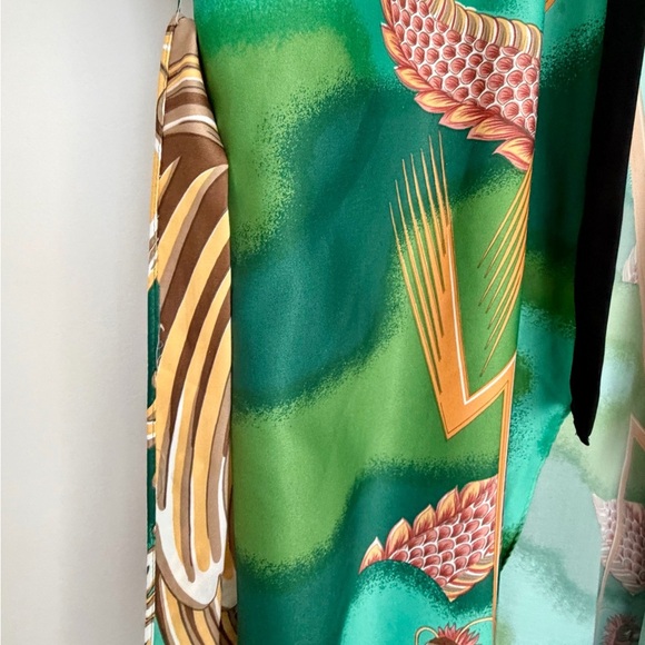 Luxurious Green Dragon Pattern kimono - Picture 4 of 5